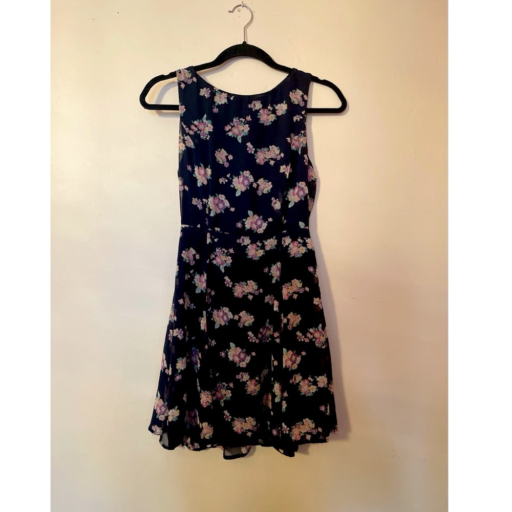 Forever 21 Floral Dress with Open Back Detail